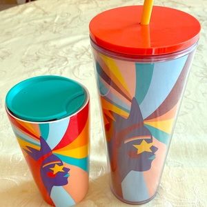 Starbucks 2020 Rainbow Hot & Cold Tumblers